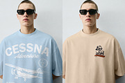 T-Shirt Mockup PSD - Male Model, a Shirt Mockup by Rymden_Fl (Thumbnail 6 of 6)
