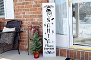 Christmas Porch Sign SVG Bundle, an Illustration by Dasagani (Thumbnail 7 of 12)