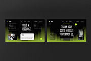 Black Digital Marketing Keynote, a Presentation Template by graphicook (Thumbnail 3 of 4)
