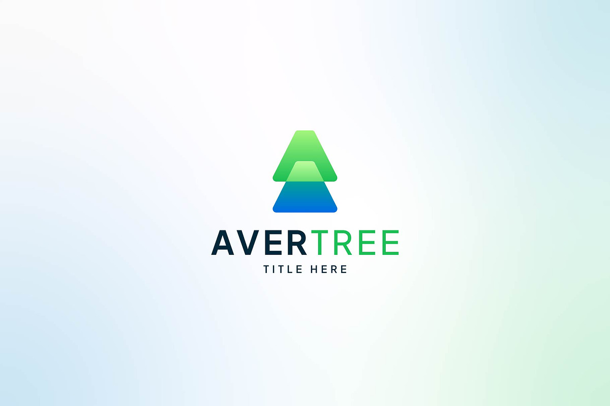 Modern Abstract Tree & Letter A Logo, a Branding & Logo Template by gdrony (Photo 3 of 3)