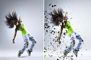 Disintegrating Photoshop Effect, an Action Add-On by MRI STUDIO (Thumbnail 10 of 19)