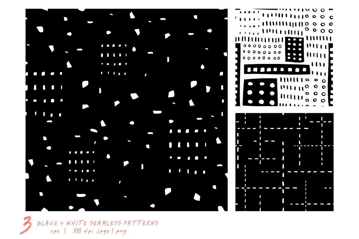 Modern Gouache Patterns Bundle, a Pattern Graphic by The Collective Studio (Photo 7 of 16)