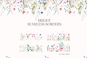 BRIGHT Watercolor Wildflowers, a Decorative Illustration by Lana Elanor (Thumbnail 5 of 11)