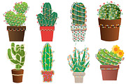 Christmas Cactus AI EPS PNG, an Illustration by FrankiesDaughtersDesign (Thumbnail 3 of 11)