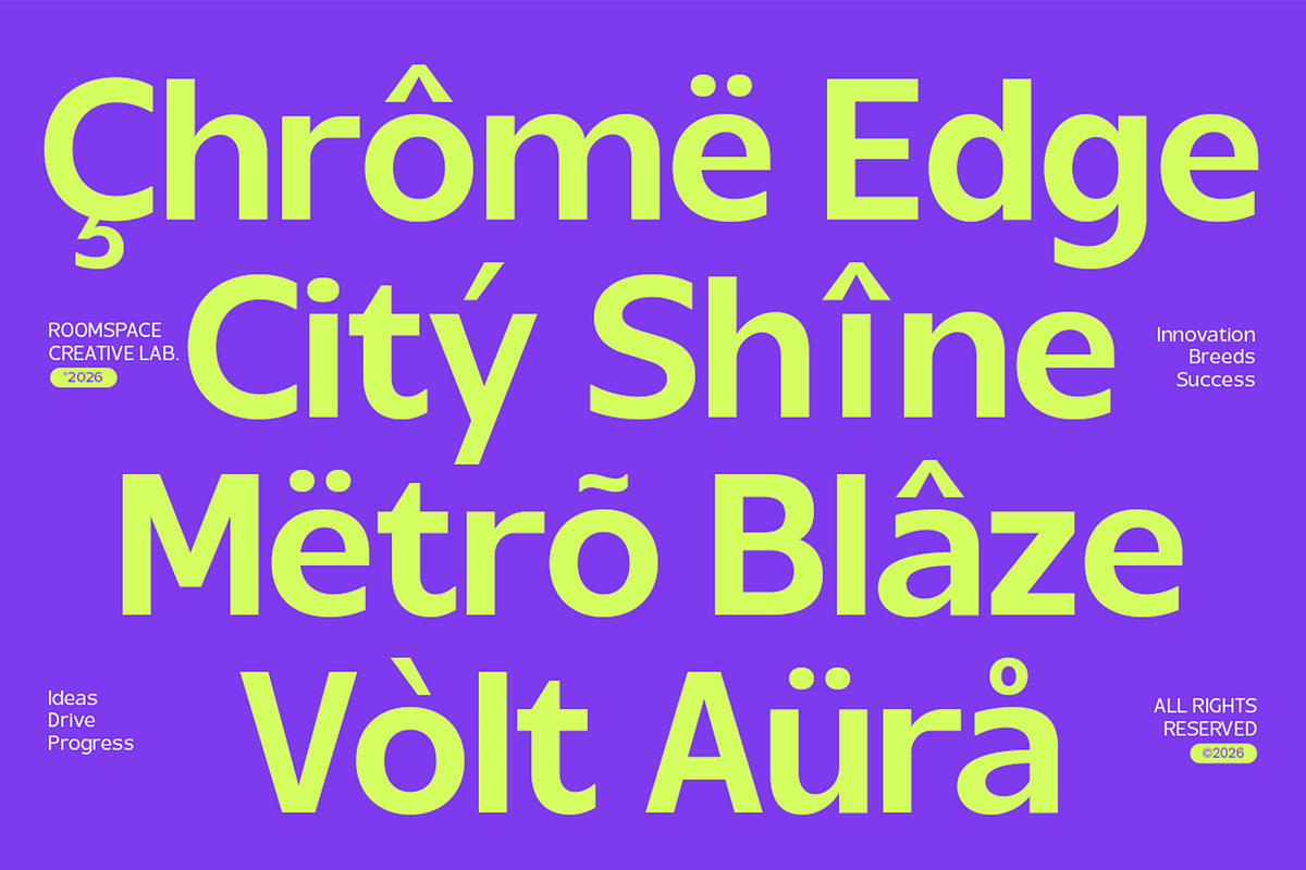 Atelion Modern Geometric Sans Serif, a Sans Serif Font by roomspace creative lab (Photo 3 of 15)