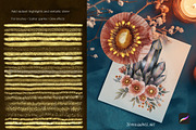 Procreate Brushes - Glitter Brushes, a Brush Add-On by Jenny Quince (Thumbnail 9 of 12)