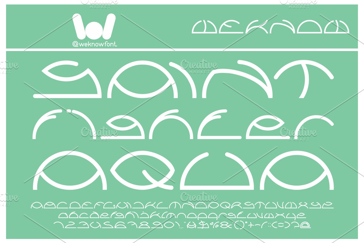 saint fighter aqua font, a Font by weknow (Photo 2 of 5)