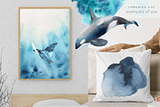 Undersea Life Watercolor, an Animal Illustration by Kolorata Art (Thumbnail 9 of 14)