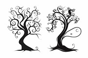 This Tree Laser Cut Bundle, a Graphic by BIPLOB EXPERT (Thumbnail 4 of 10)