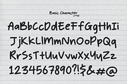 Funny Days | Cute Hand Drawn Font, a Handwritten Font by Denustudios (Thumbnail 10 of 12)