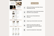 Systeme.io Modern Muse Shop Funnel, a Landing Page Template by Hayley's Digital Hub (Thumbnail 8 of 9)