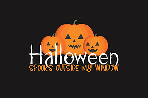 Pumpkin Treats - The Halloween Fonts