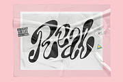Y2K Lettering Psychedelic Retro Vibe, an Object Graphic by Oksana Trygub (Thumbnail 4 of 19)