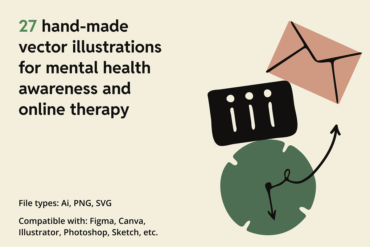 Therapy Website Illustrations, a Healthcare Illustration by Somewhat Brilliant (Photo 2 of 6)