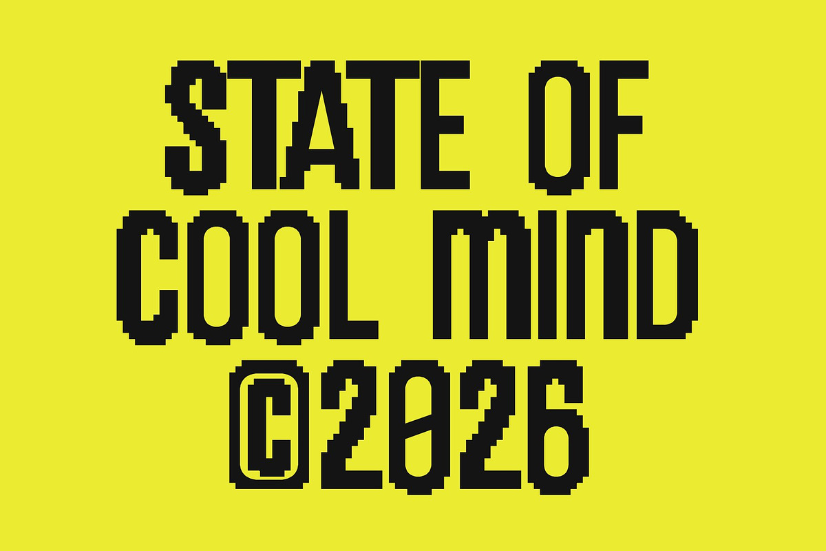 CS Welcome Semipixel, a Sans Serif Font by Craft Supply Co. (Photo 4 of 8)