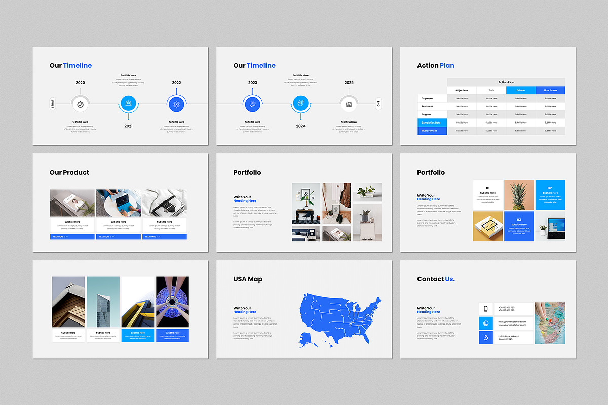 Business Plan Presentation Template, a Presentation Template by CreativeSlides (Photo 4 of 5)