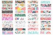 Floral Washi Tape and Collage Frames, an Object Graphic by patternpop studio (Thumbnail 3 of 5)
