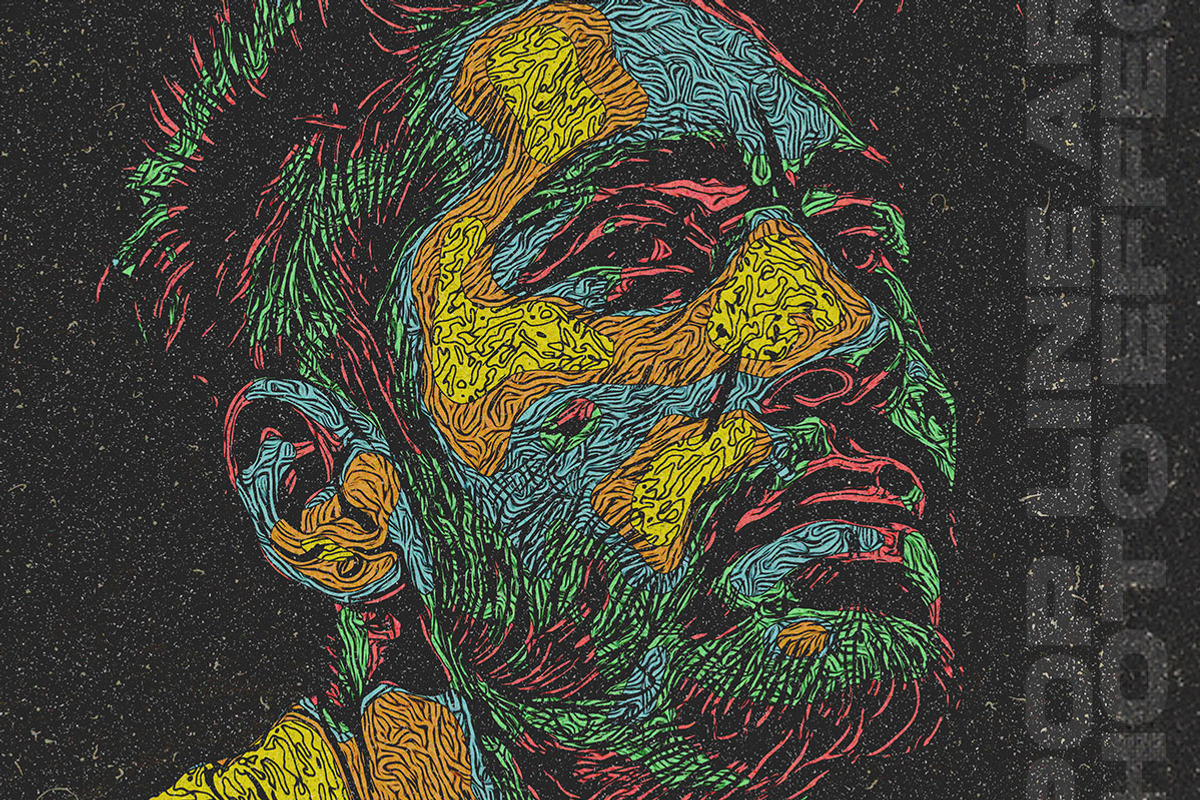 Pop Line Art Photo Effects, an Action Add-On by Amorjesu.com (Photo 11 of 43)
