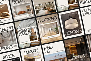 Modern House Interior IG Posts Canva, a Social Media Template by ShowUp! Studio (Thumbnail 6 of 6)