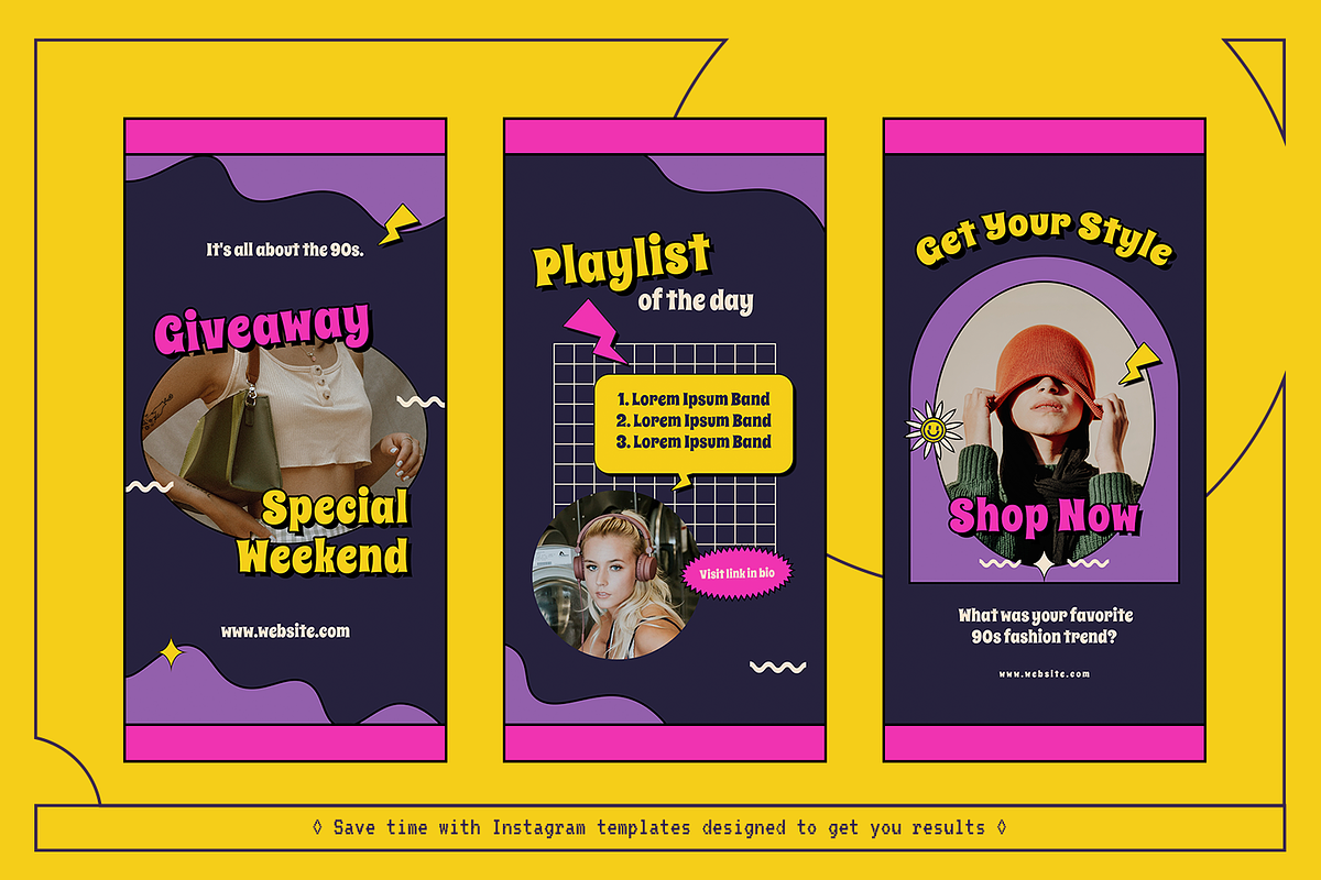 Nagul Post & Story Template, a Social Media Template by Creatchees.std (Photo 3 of 5)