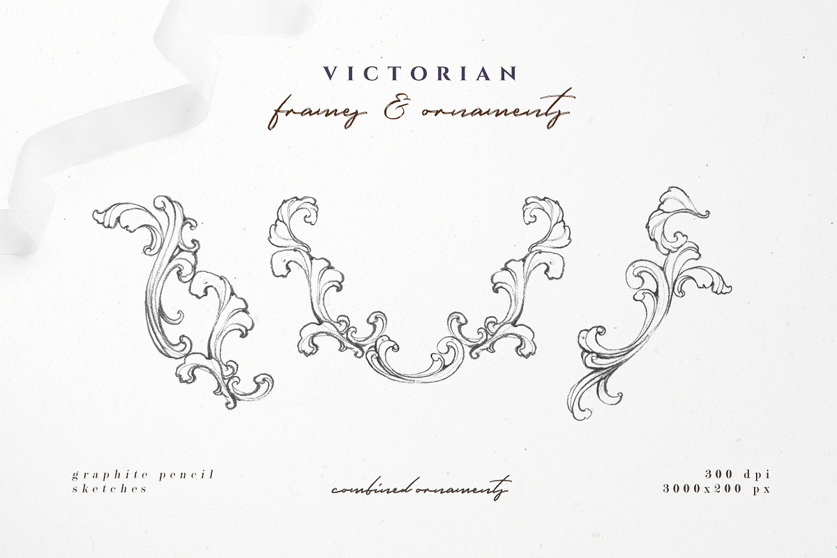 Victorian Frames & Ornaments, an Illustration by Aquarellina (Photo 2 of 27)