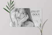SALE Geulis Feminine Google Slides, a Presentation Template by Flawless And Co (Thumbnail 9 of 12)