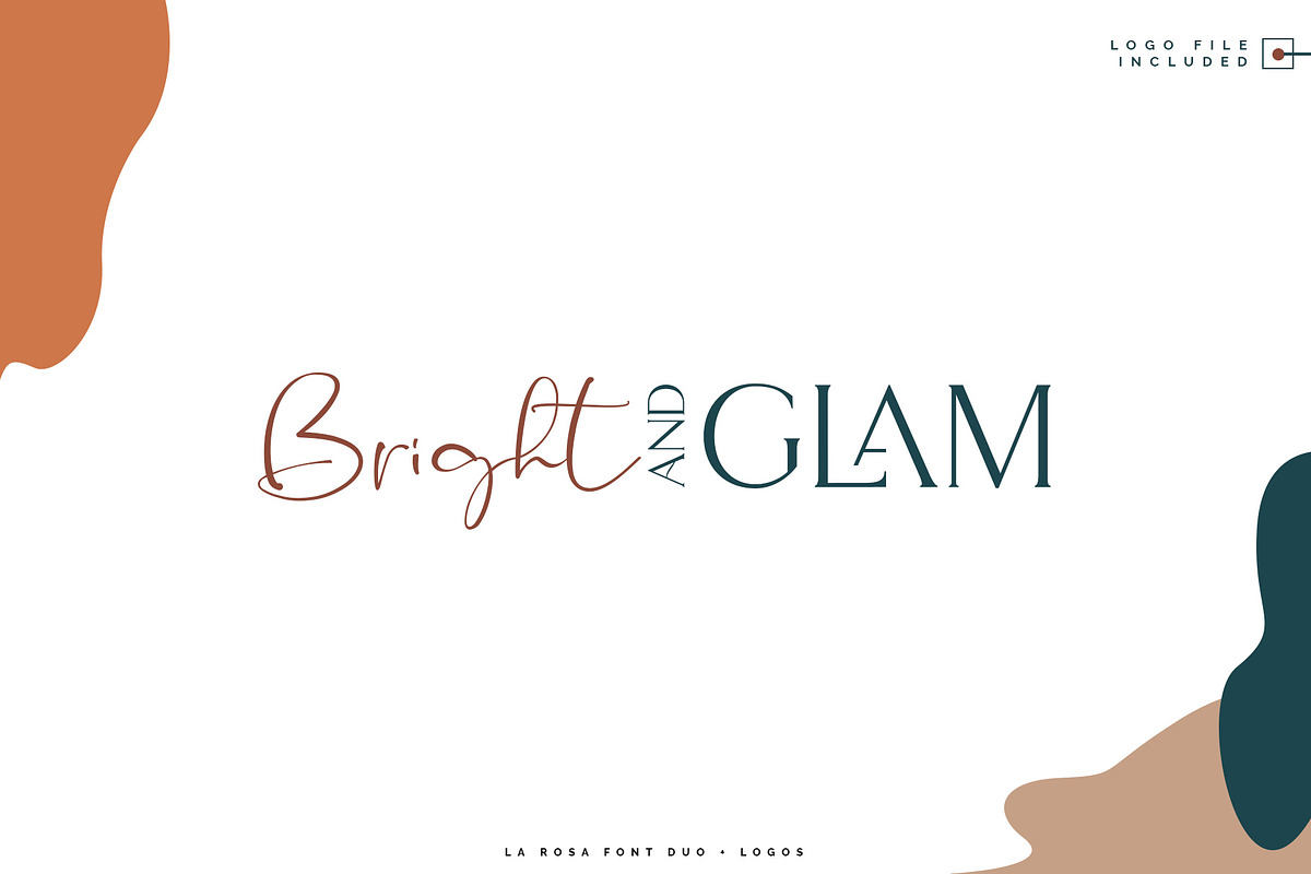 La Rosa Font Duo//Chic Logos, a Serif Font by SNIPESCIENTIST (Photo 29 of 34)
