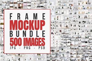 500 Frame Mockup Bundle