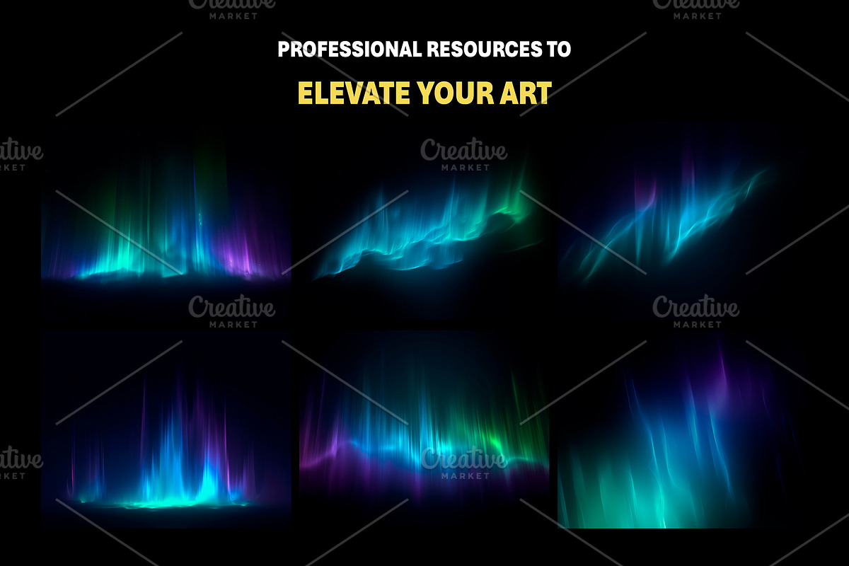 170+ Northern Lights Overlay Effects, an Abstract Photo by Mikel Blazgad (Photo 4 of 10)