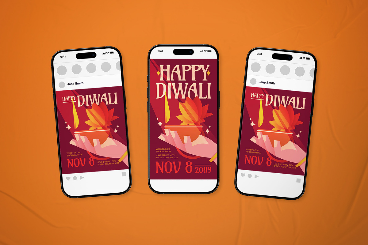 Diwali Event Flyer Set, a Flyer Template by The Good Store (Photo 2 of 2)