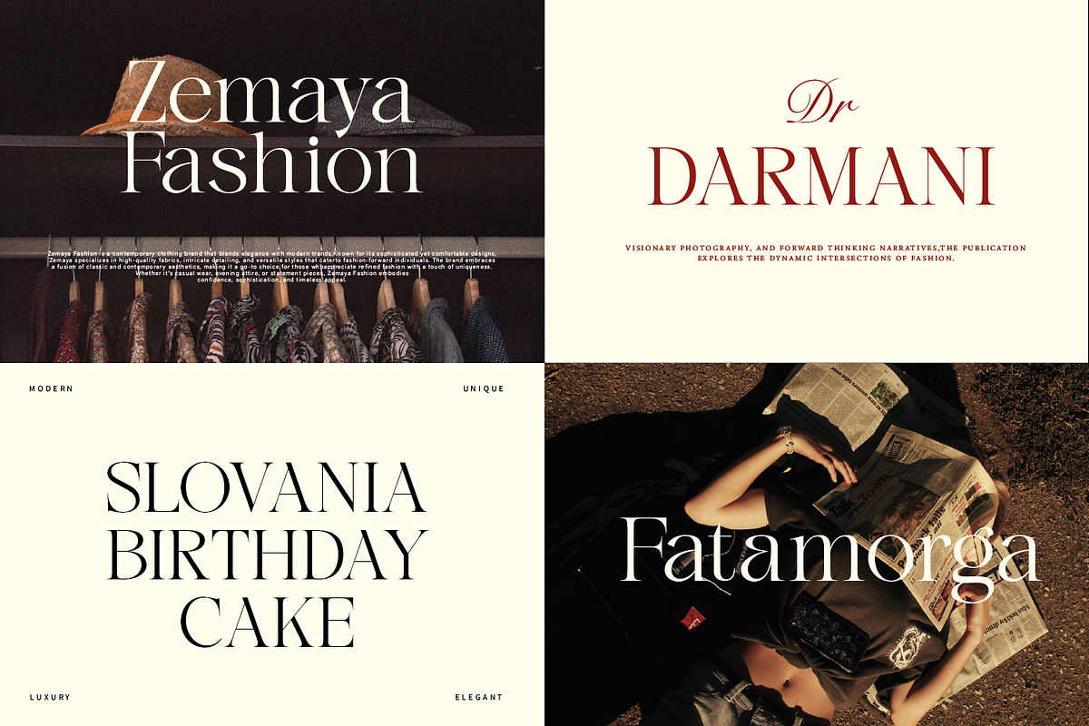 Gladier - A Modern Serif Font, a Serif Font by Comactype Foundry (Photo 4 of 22)