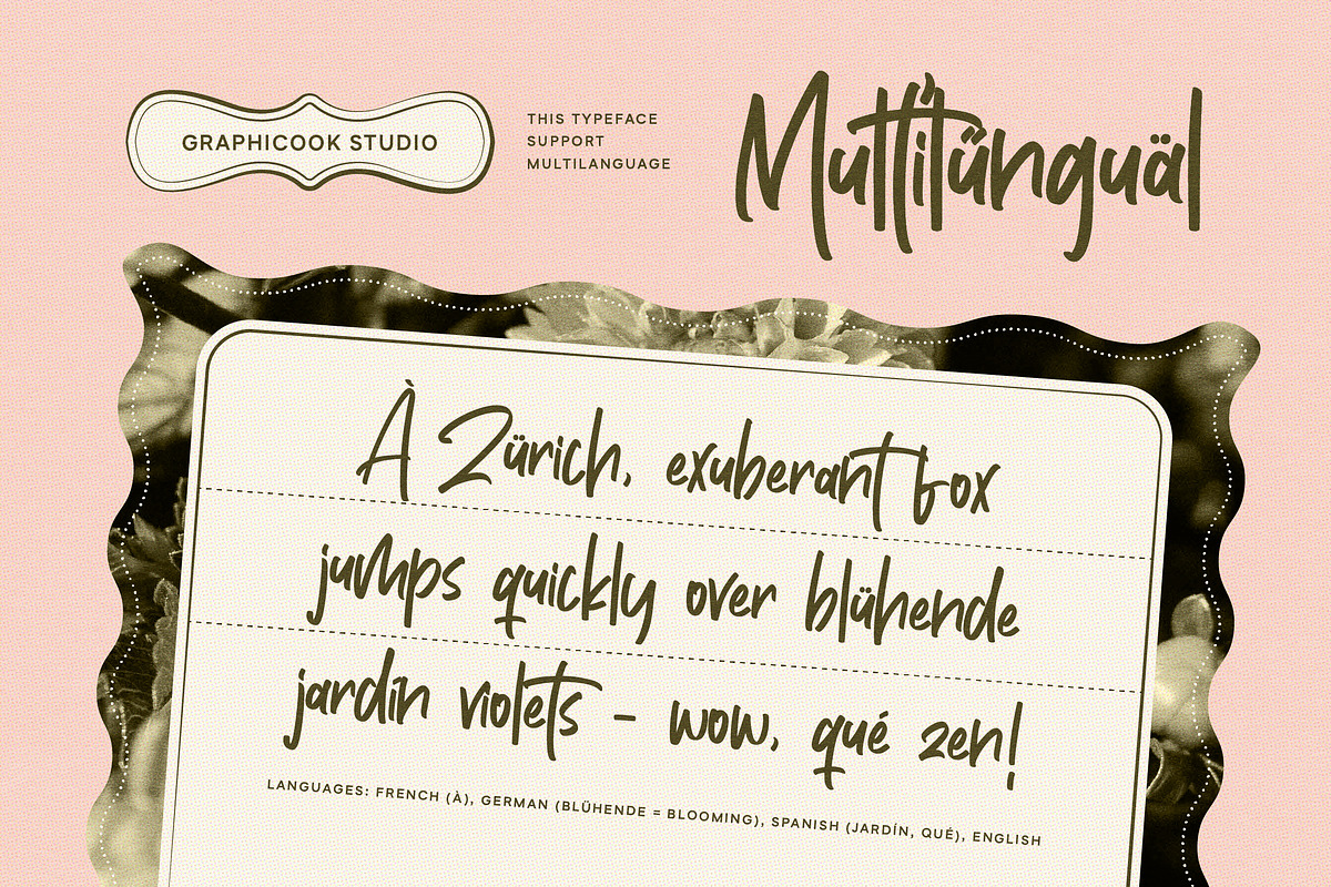 Hewnify, a Script Font by graphicook (Photo 8 of 10)