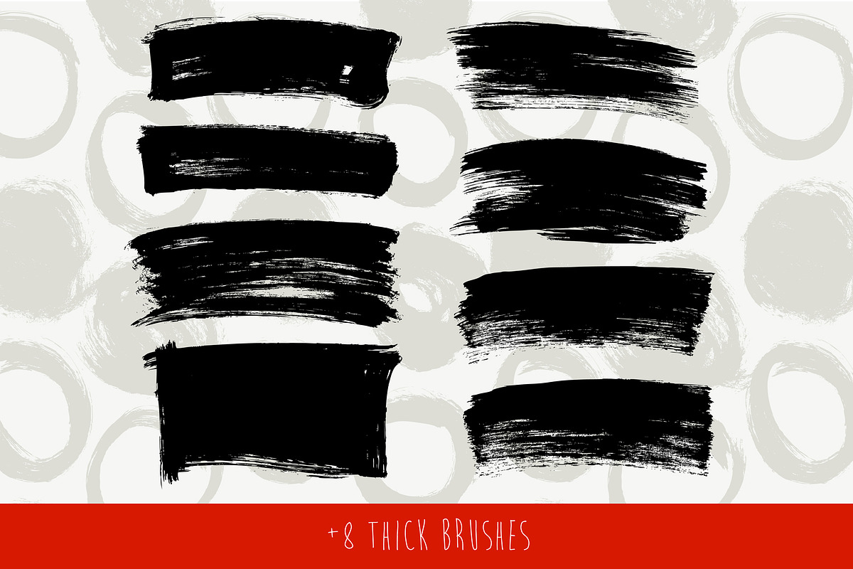 The Ink Vector Brush Pack, a Brush Add-On by bum katrin (Photo 3 of 4)