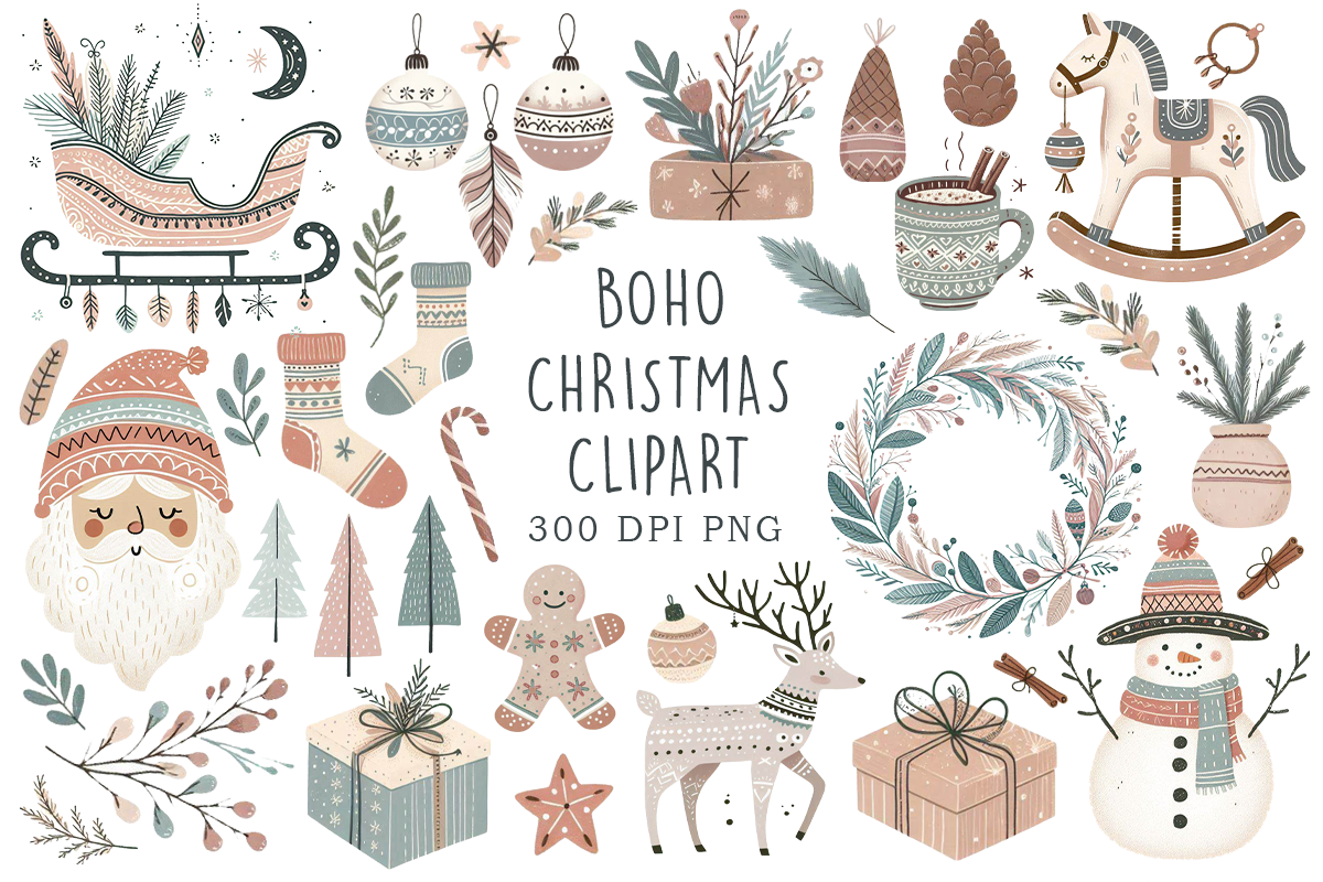 Christmas in July Mega Bundle, a Seasonal Illustration by LemonDesign (Photo 9 of 11)