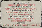 Whiskey bar font + 6 illustrations, a Font by Heather_insane (Thumbnail 2 of 7)