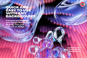 Liquid Glass Blob Abstract Overlay, a Background Graphic by C-Kav (Thumbnail 3 of 4)