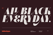Couturier Poster, a Font by Latinotype (Thumbnail 3 of 14)