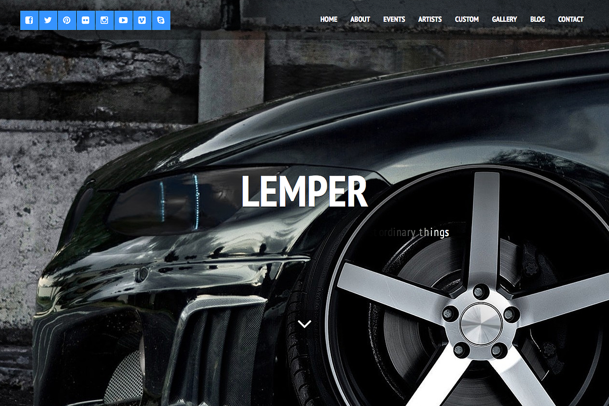 Lemper Multipurpose Wordpress Theme, a WordPress Template by Tetuko Themes (Photo 2 of 5)