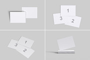 Landscape Flyer Mockup - 16 views, a Books & Magazine Mockup by Illusiongraphic (Thumbnail 21 of 21)