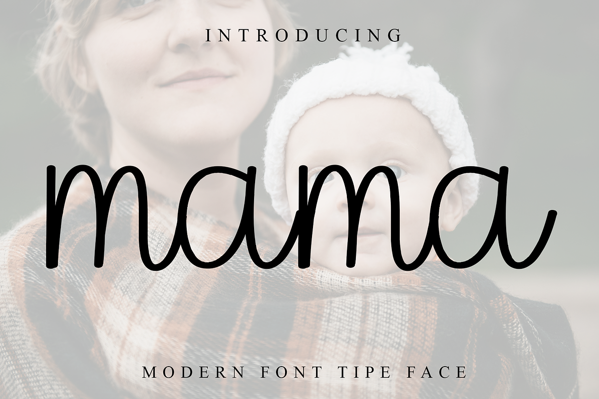 Mama, a Handwritten Font by InermediaSTUDIO (Photo 1 of 7)