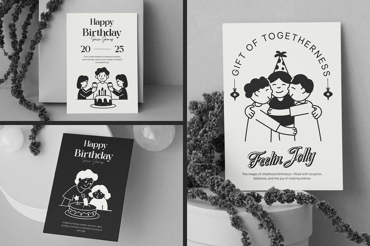 Birthday Doodles Collection, an Outline Icon by Vectors Market (Photo 4 of 8)