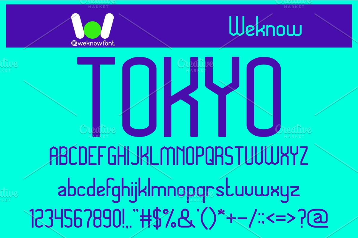 Megapolitan Jakarta font, a Font by weknow (Photo 2 of 5)