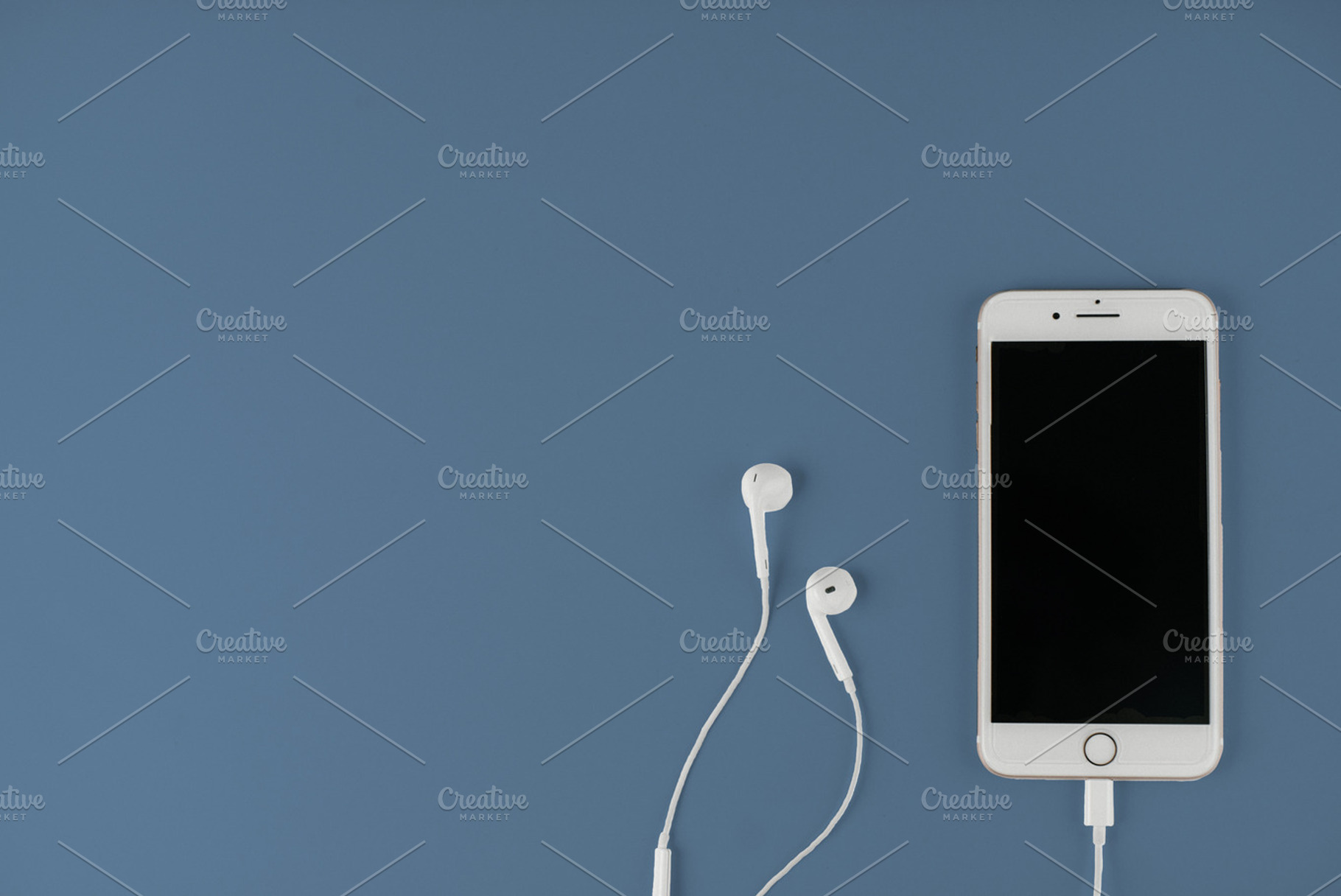 Earbuds containing ipod, earbuds, and podcast, an Arts & Entertainment Photo by GetMockups