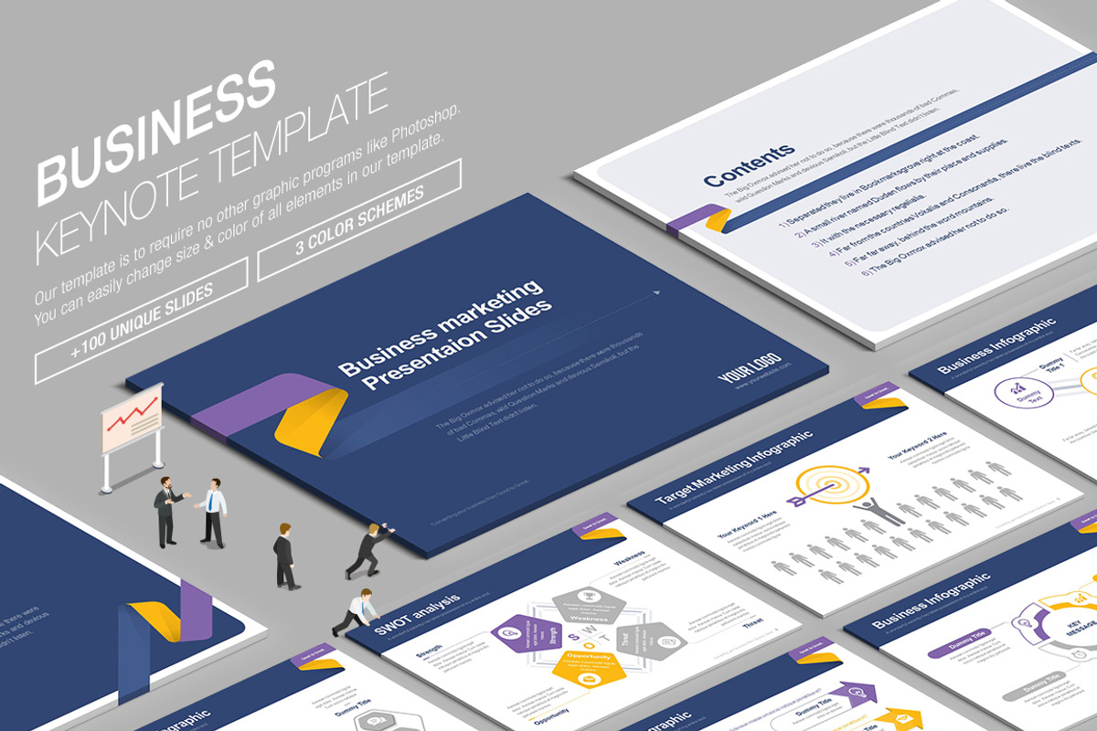 10+ Awesome Keynote Bundle, a Presentation Template by SlidesDive (Photo 18 of 31)