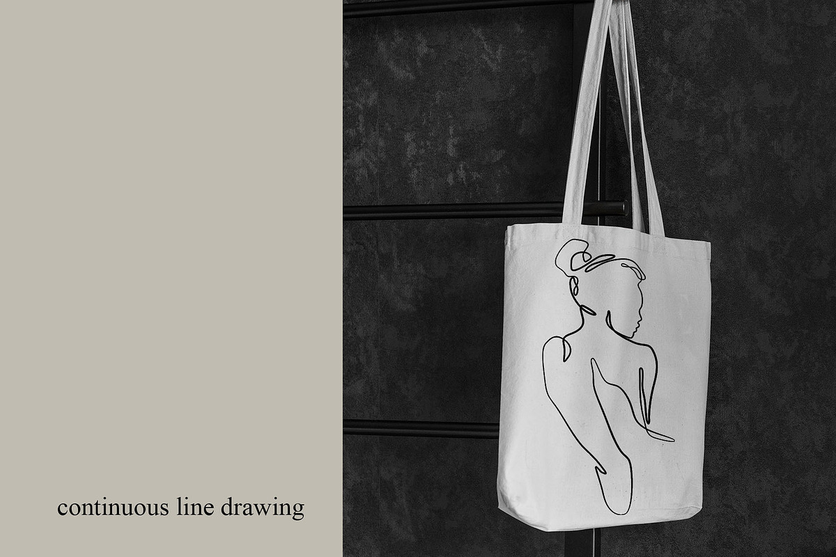 Continuous Line Drawing, a Person Illustration by Anastasiia_Dzhioeva (Photo 2 of 2)
