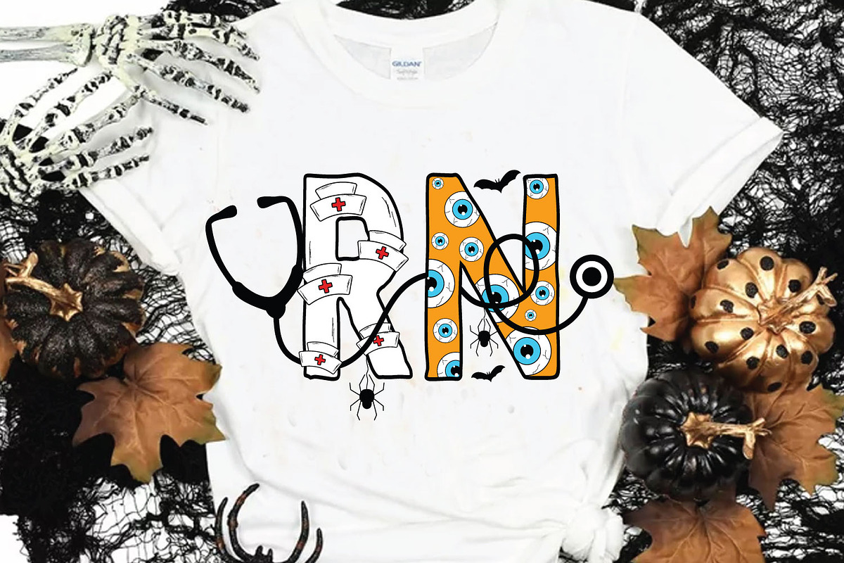 Halloween Nurse Sublimation Bundle, a Graphic by craftartstudio (Photo 6 of 7)