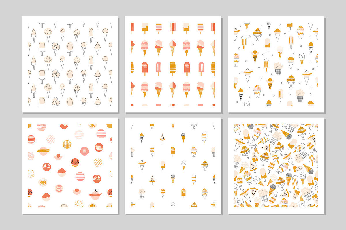 Ice cream abstract, a Pattern Graphic by Anatartan Design (Photo 16 of 18)