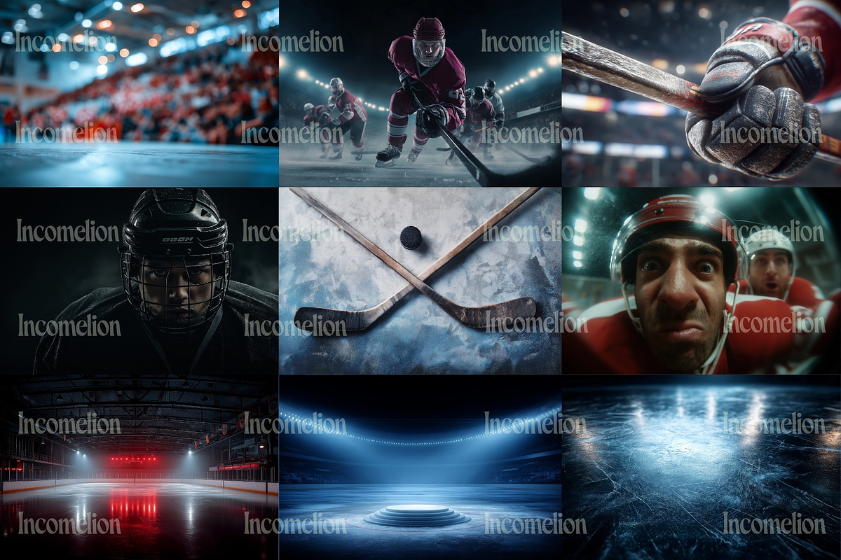 90 Cinematic Hockey Stock Photos, a Sports & Recreation Photo by Incomelion (Photo 7 of 14)