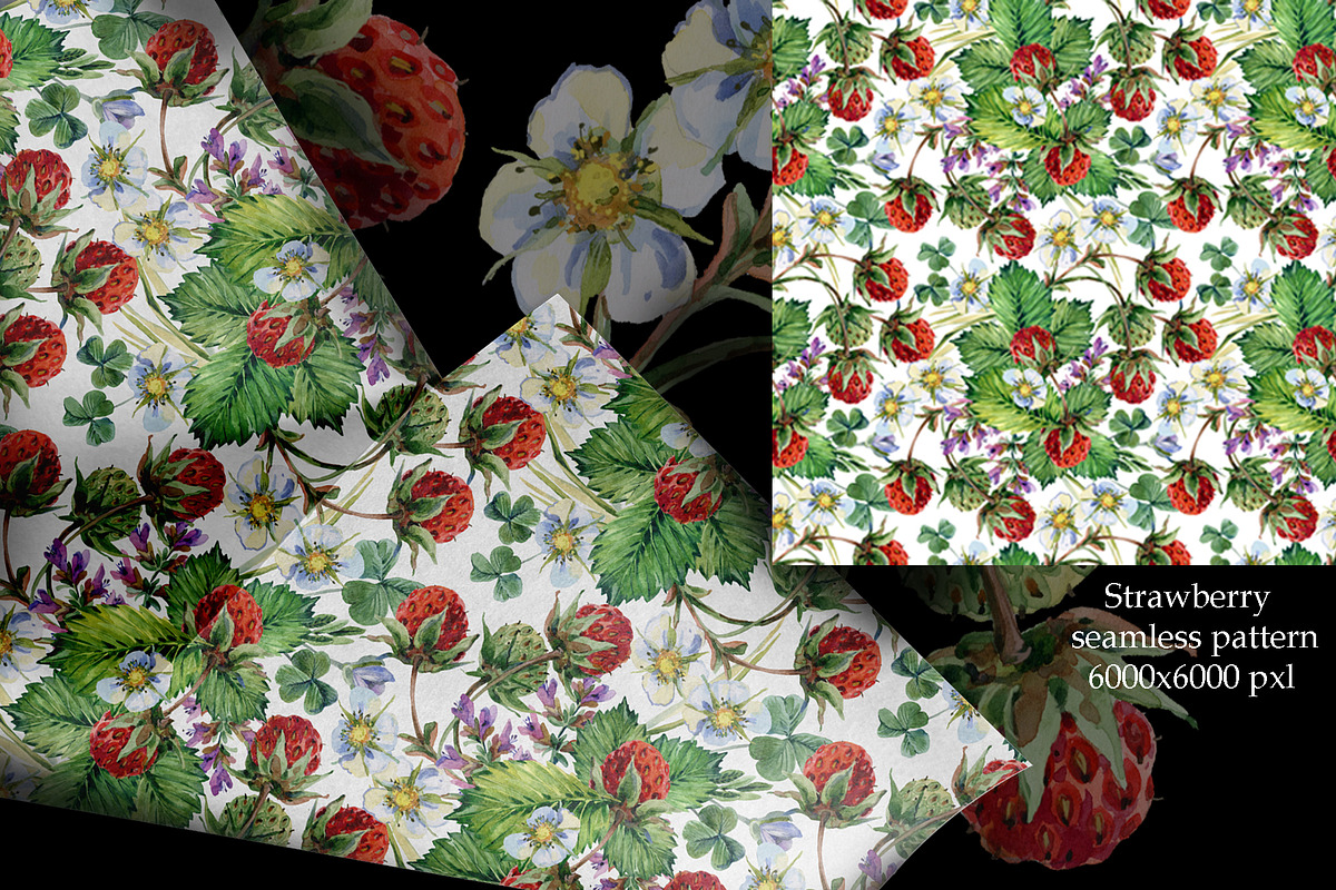 Watercolor Forest berryes, a Food Illustration by FineArt (Photo 5 of 8)