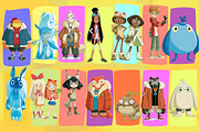 THE SECRET DOOR PNG SET, a Person Illustration by XiXong STUDIO (Thumbnail 2 of 6)